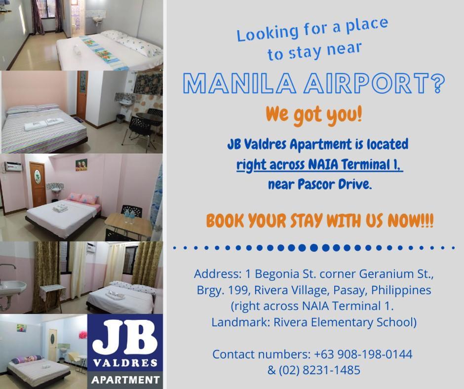 Jb Valdres Apartment Manila Bagian luar foto